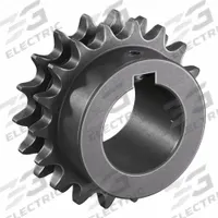 TRITAN Roller Chain Sprocket: 40-2, For 1/2 in Chain Pitch, 1 7/16 in Bore Dia, 18 Teeth, Steel (MPN D40BS18H X 1 7/16). Key specifications — Brand: TRITAN.