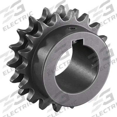 TRITAN Roller Chain Sprocket: 40-2, For 1/2 in Chain Pitch, 1 7/16 in Bore Dia - Size 40-2 Fixed-Bore Roller Chain Sprockets