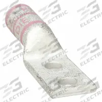 Compression Lug: For 1/0 AWG, Stranded Wire, 3/8 in Stud Size, Long, Copper Barrel (MPN 24C393). Key specifications — Inspection Hole: No; For Wire Type: Stranded; For Wire Sizes: 1/0 AWG; Brand: APPROVED VENDOR; Manufacturer Part Number: 24C393.