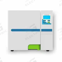 BENCHMARK SCIENTIFIC Autoclave: 8 L Capacity, 134°C Max Temp, 20 in Overall Wd, 13 1/2 in Overall Dp (MPN B4000-M). Key specifications — Brand: BENCHMARK SCIENTIFIC; Features: Built-In Water Tank; Temperature Accuracy: ±2 °C; Product Type: Autoclave; Voltage: 120V AC.