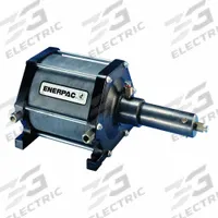 ENERPAC Air Hydraulic Booster: 6.1 cu in Oil Volume per Stroke, 1:46, 8 in Air Piston Dia (MPN AHB46). Key specifications — attr98857: ENERPAC; attr97965: AHB46; attr1203319: 1:46.