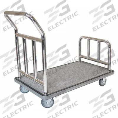 HOSPITALITY 1 SOURCE Utility Cart: 43 in Overall Lg, 25 in Overall Dp, 37 in Overall Ht - Utility Bellman Carts
