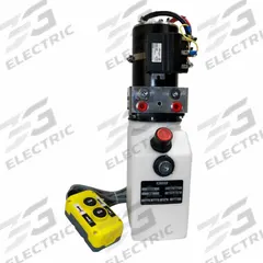 CHIEF Hydraulic Power Unit: 0.5 gpm, 3,000 psi Max. Pressure, 0.87 gal Reservoir Capacity, 12V DC (MPN 253212). Key specifications — attr96377: 0.5 gpm; attr96380: 12V DC; attr96382: SAE 4; attr96383: SAE 4; attr98855: CHIEF; attr96386: Poly.