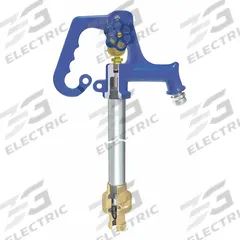 SIMMONS Yard Hydrant: Galvanized Steel, Polyester Powder Coated, 34 gpm Flow Rate, 2 ft Bury Dp (MPN 802SB). Key specifications — Rod Material: Galvanized Steel; Brand: SIMMONS; Color/Finish: Polyester Powder Coated.