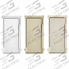 LEVITON Lighting Dimmer: Fluorescent/LED, 1-Pole, 3-Way, 120/277V AC, 10 A, Ivory/Light Almond/White (MPN DS710-10Z). Key specifications — Brand: LEVITON; Current Rating: 10 A; Lighting Technology: LED; Load Rating @ 120V AC: 10A (LED), 1200VA (Fluorescent); Neutral Required: No; Operating Voltage: 120/277V AC; Series: Decora Slide.