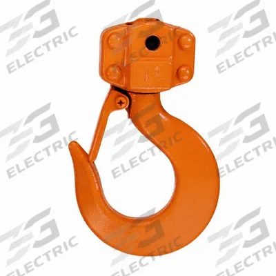 HARRINGTON Bottom Hook: Manual Chain Hoists, 2,000 lb Compatible Load Capacity, CB - Bottom Hooks for Hoists