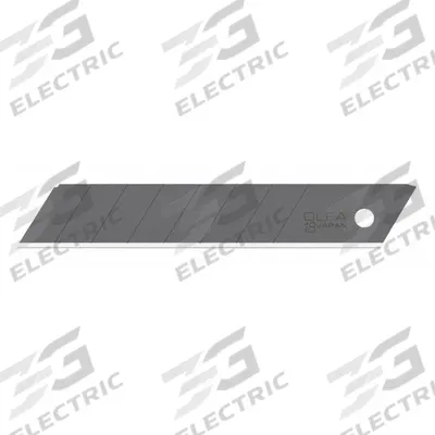 OLFA Snap-Off Blade: 4 1/2 in Blade Lg, 11/16 in Blade Wd, 0.03 in Blade Thick - Straight-Edge Standard-Tip Replacement Snap-Off Blades