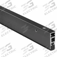 NATIONAL GUARD Door Weatherstripping: Flat Insert, 6 ft Lg, 1 1/4 in Wd, 1 1/2 in Ht (MPN 107NDKB-72). Key specifications — Insert Material: Neoprene; Flange Material: Aluminum; Brand: NATIONAL GUARD.