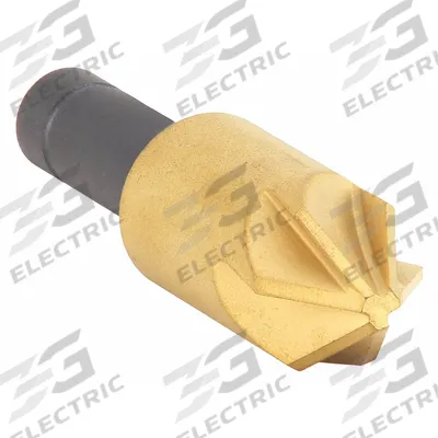 KEO Countersink: 82°, 6 Flute, 5/8 in Body Dia - Smooth-Finish Six-Flute Countersinks