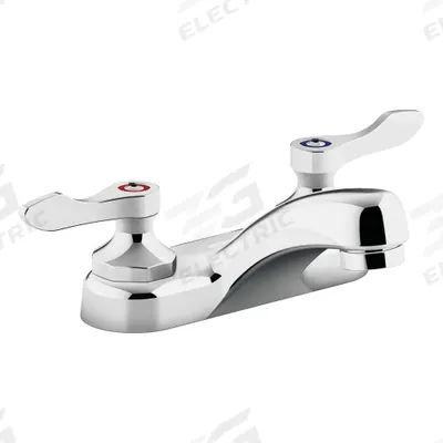 KOHLER Low Arc Bathroom Faucet: Triton Bowe, Brass, Polished Chrome Finish, 0.5 gpm Flow Rate - Centerset Handle Bathroom Faucets