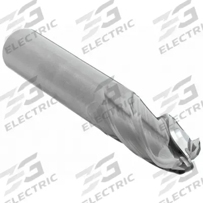 OSG Ball End Mill: Carbide, 4 Flute, 11/32" Mill Dia, 7/8" LOC, 2-1/2" OAL (MPN 404-3438-BN) - General Purpose Carbide Ball End Mills