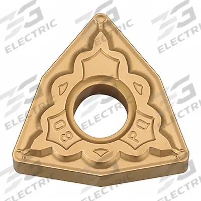 KYOCERA Turning Insert: WNMG432PQ CA515 - Trigon (W) Indexable Turning Inserts