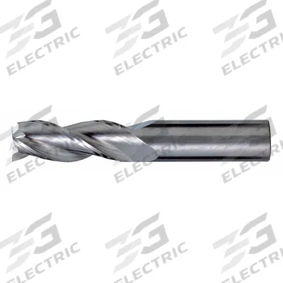 CLEVELAND Square End Mill: Carbide, 3 Flute, 3/4" Mill Dia, 3-1/4" LOC, 6" OAL (MPN C60644) - Carbide Square End Mills for Aluminum