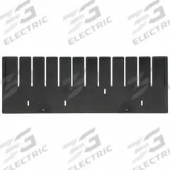 AKRO-MILS Divider: 15 1/2 in x 5 3/8 in, Black, For 14 7/8 in Bin Wd, Plastic, Short Side (MPN 41226). Key specifications — ESD Conductive: Not Electrostatic Discharge Conductive; Brand: AKRO-MILS; Material: Plastic; Compatible Manufacturer Model Number: 33226.