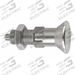 KIPP Indexing Plunger: Locking, SS, M12x1.5 Thread, 6 N to 14 N Nose Force (MPN K0632.114206). Key specifications — Brand: KIPP.