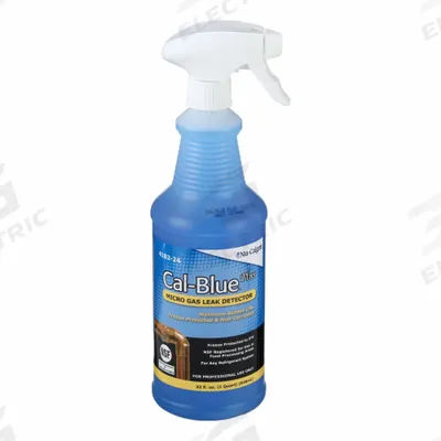 NU-CALGON Gas Leak Detector: 32 oz, Spray Bottle, 5°F to 225°F Temp. Range - Food-Grade Leak Detection Fluids