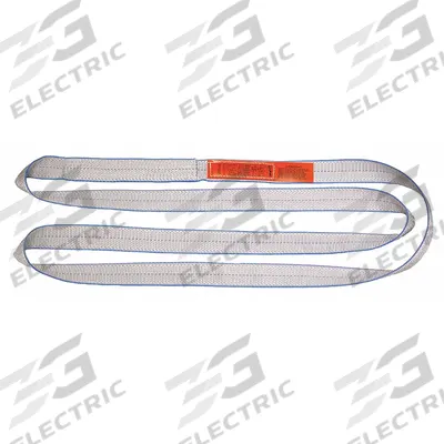 LIFT-ALL Web Sling: Type 5, Polyester, 2 Plies, 12 ft Sling Lg - Protected-Edge Polyester Endless Web Slings