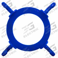 Traffic Cone Chain Connector: 1 3/8 in Ht, Plastic, 6 3/4 in Dia, 6 PK (MPN 97406-6). Key specifications — Brand: MR. CHAIN; Color: Blue; For Use With Product Type: Traffic Cones.