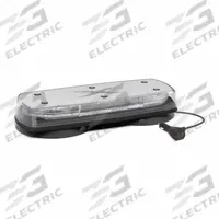 ECCO LED Minibar: Mini Light Bar Vehicle Light Bar Size, LED, SAE J845 Class 1, Mini Light Bar, Roof (MPN 5517CAG-VM). Key specifications — Electrical Connection: Lighter Plug; Series: 5517 Series Reflex; Brand: ECCO; Number of Flash Patterns: 97; Mount Type: Suction; Light SAE Class Rating: SAE Class 1.