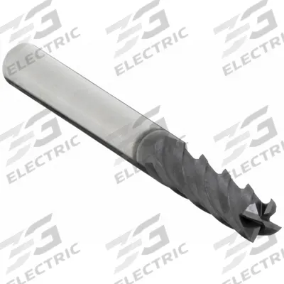 OSG Square End Mill: Carbide, TiAlN Coated, 4 Flute, 4.5 mm Mill Dia, 14 mm LOC - General Purpose Carbide Square End Mills