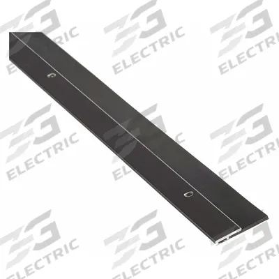 NATIONAL GUARD Door Sweep: Single Fin Insert, Aluminum, 48 in Lg, 1 3/4 in Wd - Door Sweeps