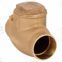 MILWAUKEE VALVE Swing Check Valve: Swing, Inline Valve Body, 2 1/2 in Pipe Size, Sweat x Sweat, Std (MPN 1509 2-1/2"). Key specifications — Brand: MILWAUKEE VALVE.
