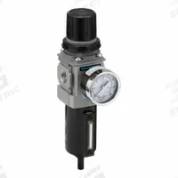 WILKERSON Filter/Regulator: 18 Series, 1/2 in NPT, 164 scfm, 5 micron, 0 psig to 125 psig, Aluminum (MPN B18-04-FHG0B). Key specifications — attr109419: WILKERSON; attr109429: Aluminum; attr109463: Yes; attr109467: Nitrile; attr109468: 18.