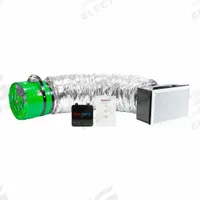 Whole House Fan: Ceiling Mount, 16 in Blade, 3,081 cfm Max., 1,541 sq ft Coverage, Low Noise (MPN QC ES-3100 RF). Key specifications — Mounting Location: Ceiling; Quiet Design: Yes; Speed Controllable: Yes; Duct Shape: Round; Rough Opening Type: Rectangular; Brand: QUIETCOOL; Fan Style: Whole-House; For High-Static Pressure Applications: Yes.