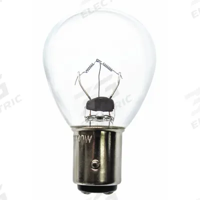 APPROVED VENDOR Incandescent Bulb: Incandescent, Double Contact Index (BAY15d) - BAY15d Double-Contact Indexed Bayonet Base Lamps
