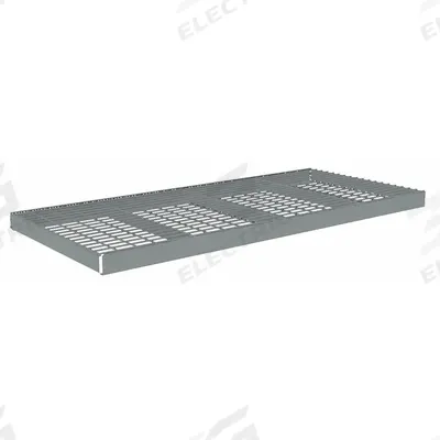 TENNSCO Shelf: 84 in x 36 in, 1,750 lb Load Capacity, Steel, 5 ga Decking, Gray - Wire Decking Shelf Kits for Boltless Shelving