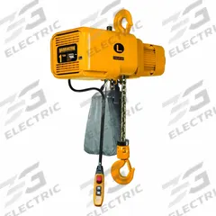 HARRINGTON Extended Lift Electric Chain Hoist: H4 - Heavy Duty, 208-230/460V AC, 1 Speeds, 14 fpm (MPN NER010L-30). Key specifications — Brand: HARRINGTON; Operating Voltage: 208-230/460V AC; Headroom Clearance: 28 in - 30 in.