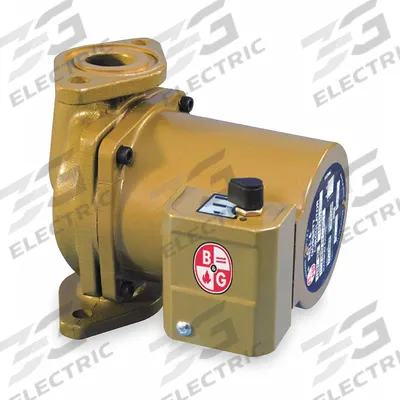 BELL & GOSSETT Circulating Pump: 1/6 hp HP, 115V AC, Bronze, 3, 36 gpm, 34 ft Max. Head - General-Purpose Inline Circulator Pumps