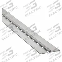 APPROVED VENDOR Piano Hinge: Steel, 48 in Leaf Ht, 1 1/2 in Leaf Wd (MPN 1JEY8). Key specifications — Material: Steel.