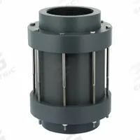 PLAST-O-MATIC Check Valve: Poppet, Inline Valve Body, 1 1/2 in Pipe Size, Polypropylene, Female, NPT (MPN CKS150VT-NC-PP). Key specifications — Brand: PLAST-O-MATIC; Poppet Material: FKM.
