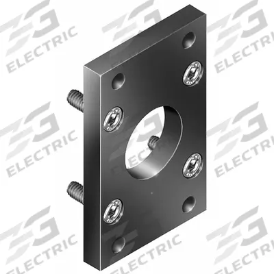 SPEEDAIRE Cylinder Mounting Hardware: Head Rectangular Flange, Flange, Fits 2 1/2 in Bore Dia - Flange Mounting Hardware