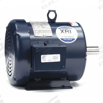 MARATHON MOTORS General Purpose Motor: Rigid Base Mount, Totally Enclosed Fan Cooled - Rigid Base 3-Phase General Purpose AC Motors