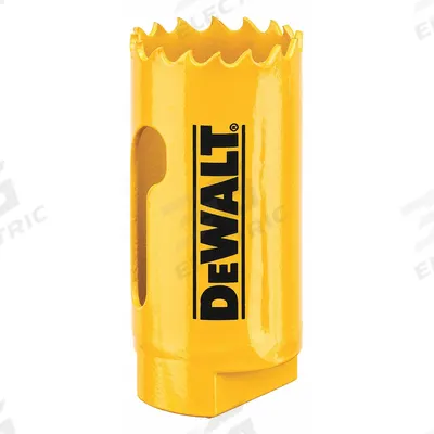 DEWALT Hole Saw: 1 1/8 in Saw Dia., 4/5 Teeth per Inch, 1 3/4 in Max. Cutting Dp - Multi-Material-Cutting Hole Saws without Arbor