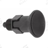 KIPP Indexing Plunger: Locking, Steel, 1/2"-13 Thread, 6 N to 14 N Nose Force (MPN K0631.7206A5). Key specifications — Brand: KIPP.