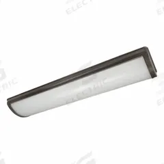 Vandal and Ligature Resistant Fixture: 5,261 lm, 4000K, 50 W, 120/277V AC, Aluminum, 4 ft Lg (MPN VPF12 4FT MIN10 50W 40K MVOLT OP BRZ). Key specifications — Voltage: 120/277V AC; NEMA Enclosure Rating: Not Rated; Housing Material: Aluminum; Color Temperature: 4000K; Brand: LUMINAIRE LED; Emergency Battery Backup: No.
