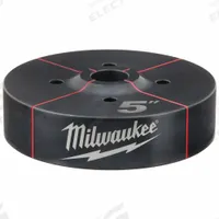 MILWAUKEE Knockout Die: 12 ga Sheet Metal Capacity (Steel), 5 in Nominal Size, Round, 49-16-2686. Key specifications — attr63418: 49-16-2686; attr63421: MILWAUKEE; attr63425: No; attr63427: Knockout Tools; attr63430: Mild Steel.