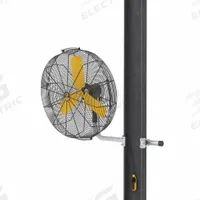 BIG ASS FANS Mounted Fan: 30 1/2 in Blade Dia, 100 to 120V AC, 1/3 hp Motor HP, Wall Mount, Bracket (MPN F-AE1-3001L14S34). Key specifications — Brand: BIG ASS FANS; Voltage: 100 to 120V AC; Number of Speeds: Variable; Fan Mounting Location: Wall; Oscillation: Non-Oscillating; Mounting Type: Bracket.