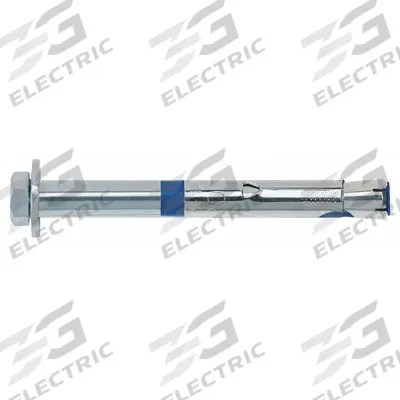 DEWALT Sleeve Anchor: 1 3/4 in Overall Lg, 1/4 in Dia, #10-24 Thread Size, Stainless Steel - Removable Hex-Head Sleeve Anchors