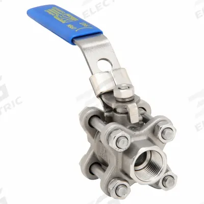 APPROVED VENDOR Manual Two-Way Ball Valve: 3/8 in, 316 Stainless Steel, Straight Valve Body - Stainless Steel Ball Valves