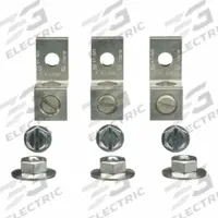 SQUARE D Lug Kit: For Low Volt Transmer Type, (3) Bolts/(3) Nuts, 100 A Max Current, 3 Lugs (MPN DASKP100). Key specifications — Brand: SQUARE D; For Maximum Wire Size: 1/0 AWG; For Transformer Type: Low Voltage; Manufacturer Part Number: DASKP100; Compatible with Manufacturer Model Number: HM15T255NCU.