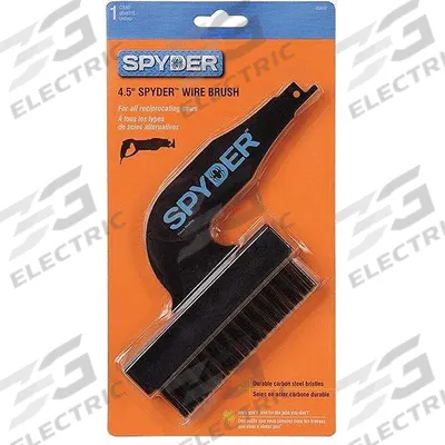 SPYDER Brush Attachment: Reciprocating Saw Compatible, Steel - Reciprocating Saw Brushes