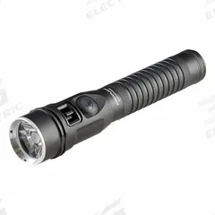 STREAMLIGHT Flashlight: Rechargeable, 1,200 lm, 1.75 hr Run Time at Max. Brightness, 335 m Max Beam (MPN 74430). Key specifications — Brand: STREAMLIGHT; Switch Location: Tail; Battery Requirements - Broad: Includes Rechargeable.