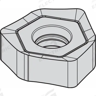 WIDIA Hexagon Milling Insert: XNGJ0704ANENLD3W (MPN 5427373) - Machining