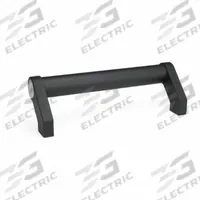 JW WINCO Pull Handle: Threaded Holes, Aluminum, Black, 13.78 in Mounting Hole Center to Center (MPN 333-28-350-A-SW). Key specifications — Screw Size: M8; Brand: JW WINCO; Color: Black; _Leg Style: Black Powder-Coated Zinc.