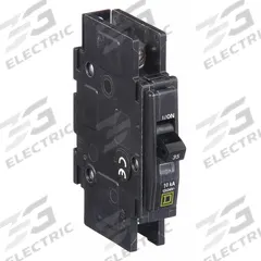 SQUARE D Miniature Circuit Breaker: 35 A, 120/240V AC, Single Phase, 10kA at 120/240V AC, 1 Poles (MPN QOU135). Key specifications — Phase: Single; Amps: 35 A; AC Voltage Rating: 120/240V AC; Max. AIR Rating: 10kA at 120/240V AC; For Use With: Heating; Brand: SQUARE D.