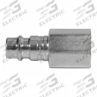 PARKER Quick Connect Socket: 1/4 in Body Size, 1/4 in Hose Fitting Size, 1/4"-18 Thread Size, Ball (MPN 25SFIN13SXZ). Key specifications — Thread Size: 1/4"-18; Brand: PARKER; Hose Fitting Gender: Female; Coupling Locking Type: Ball.